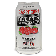 BETTY'S RASPBERRY VODKA ICED TEA 4 PK-C